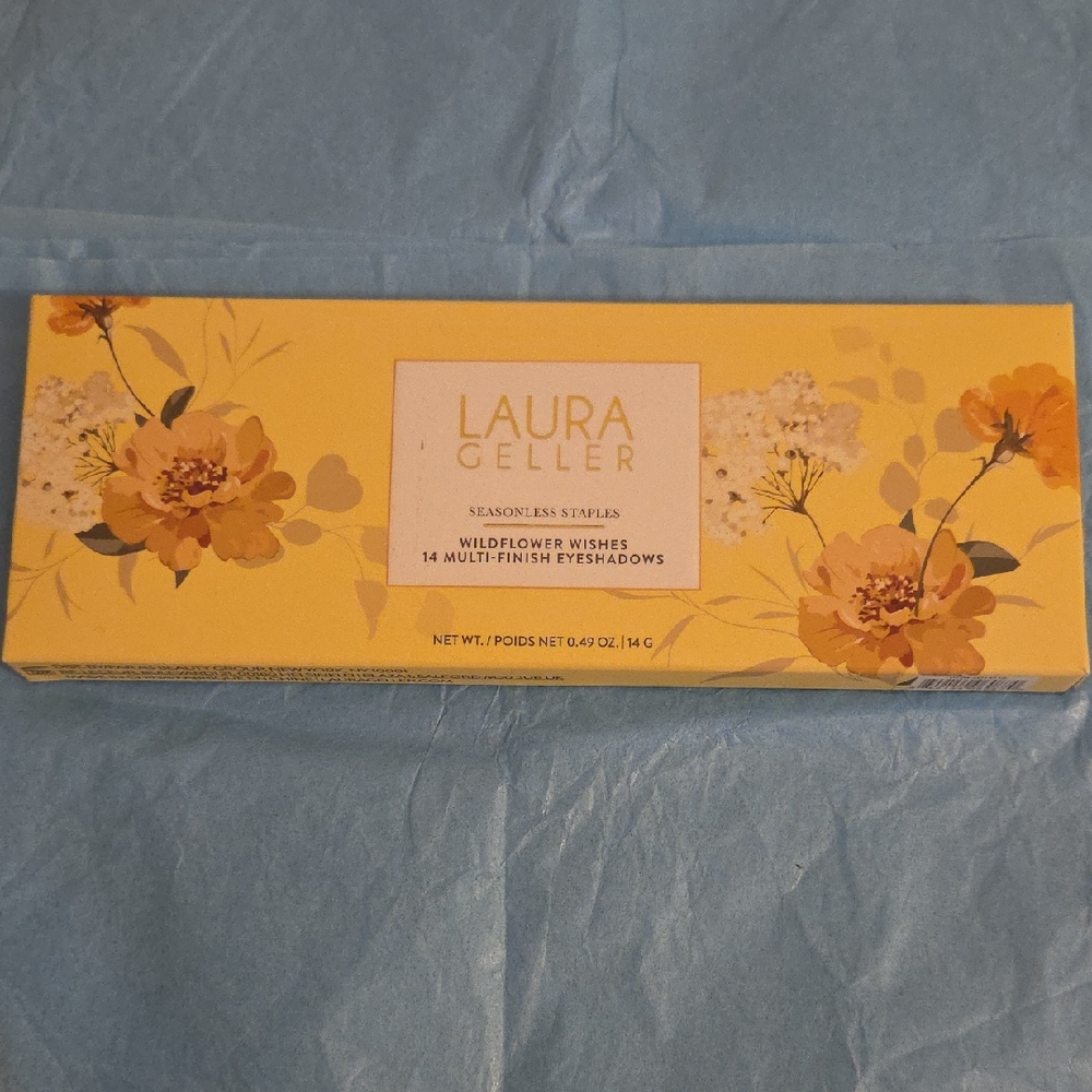 Laura Geller Wildflower Wishes Eyeshadow Palette - Yellow Floral